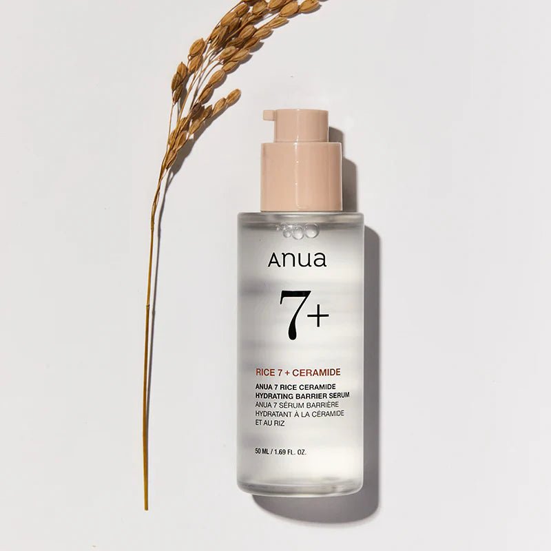 ANUA rice 7 ceramide hydrating barrier serum 50ml - KBOX