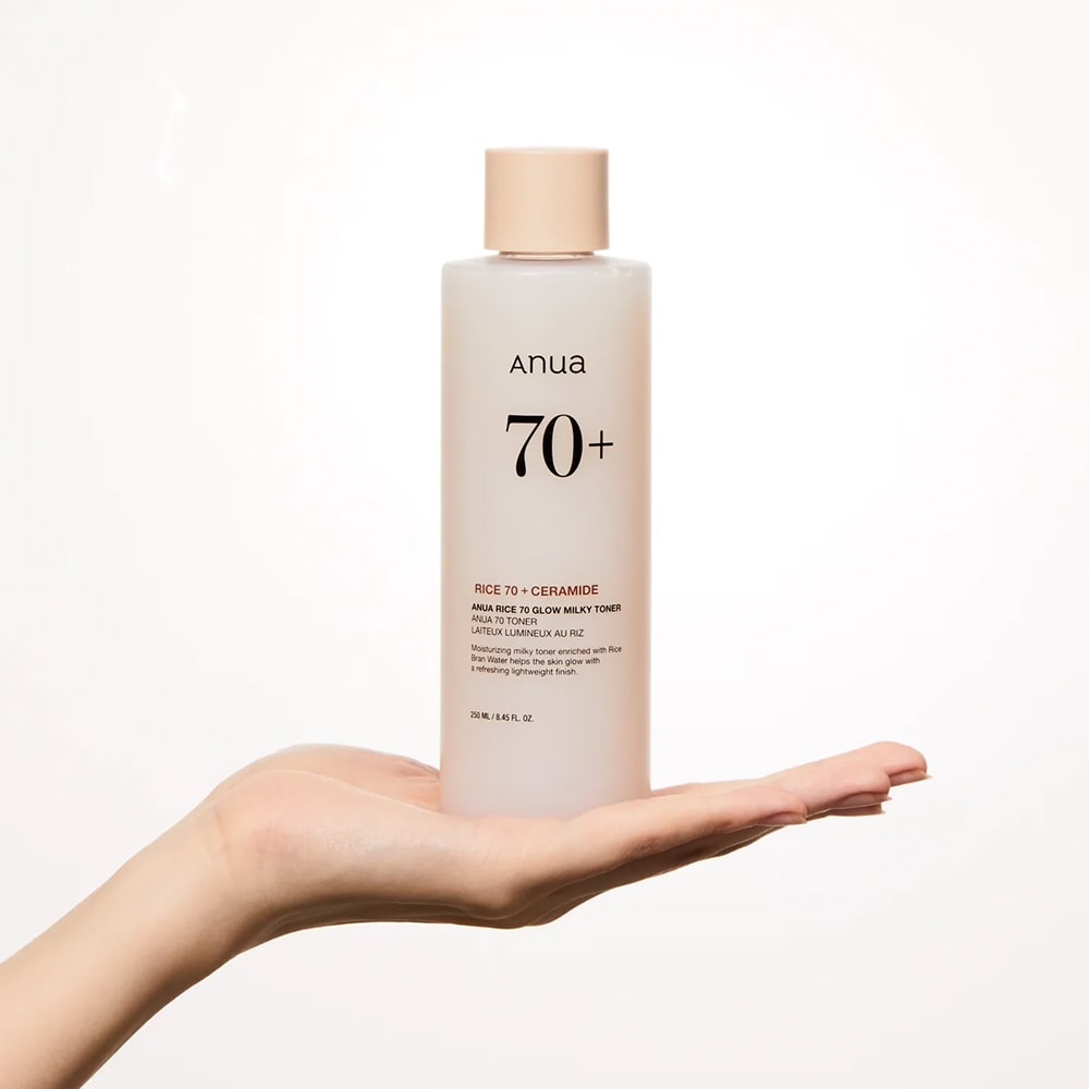 ANUA rice 70 glow milky toner 250ml - KBOX