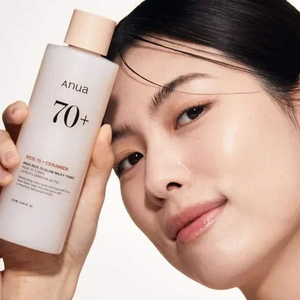 ANUA rice 70 glow milky toner 250ml - KBOX