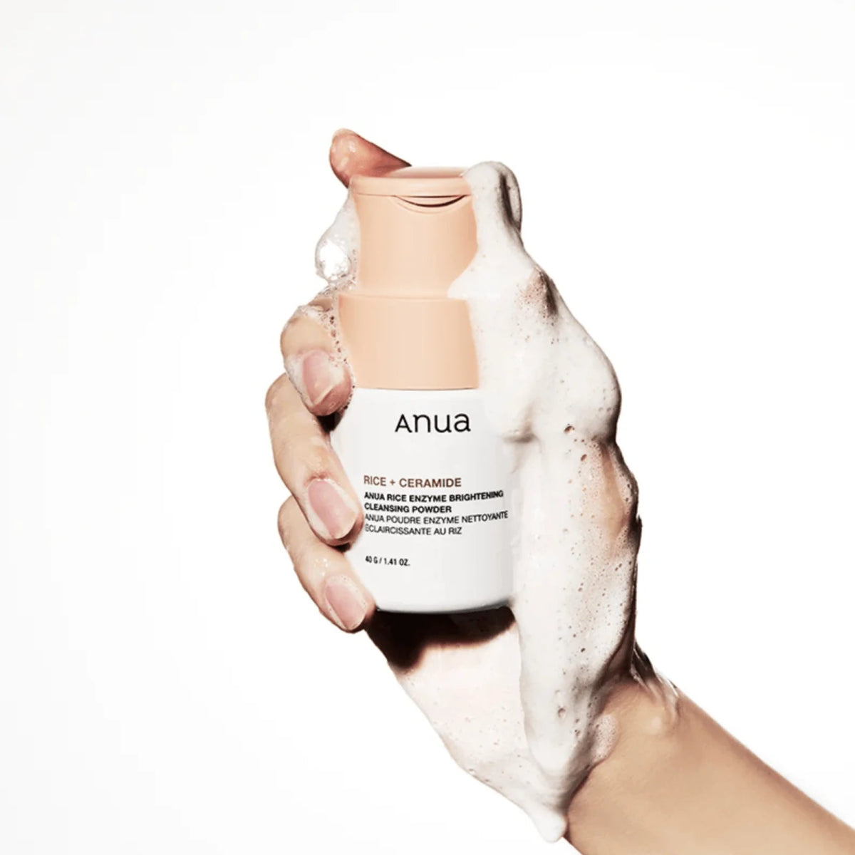 ANUA rice enzyme brightening cleansing powder 40g - KBOX