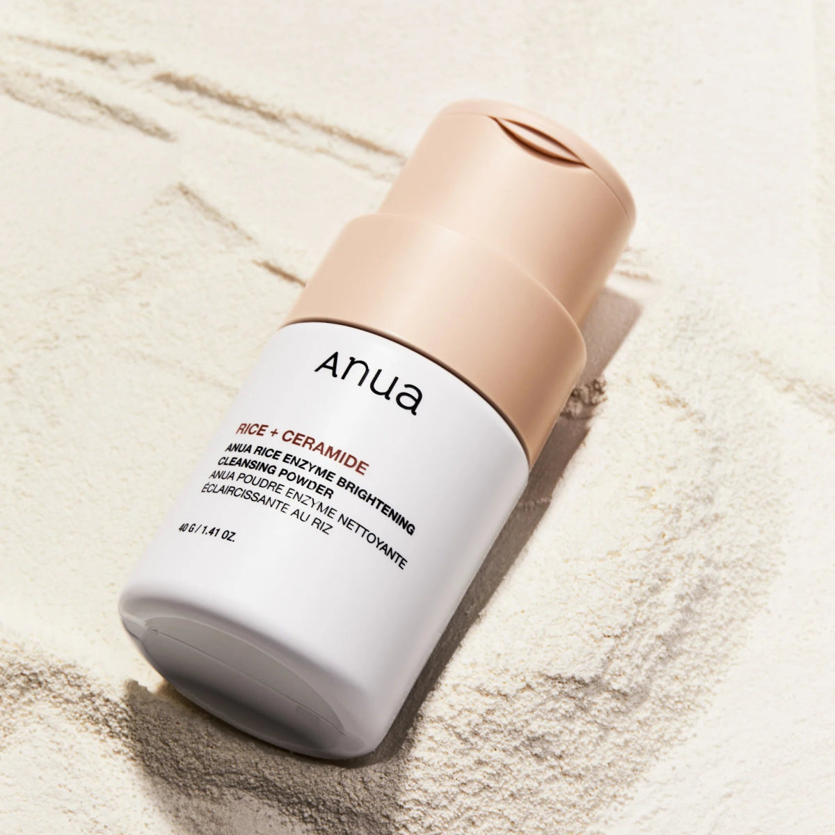 ANUA rice enzyme brightening cleansing powder 40g - KBOX