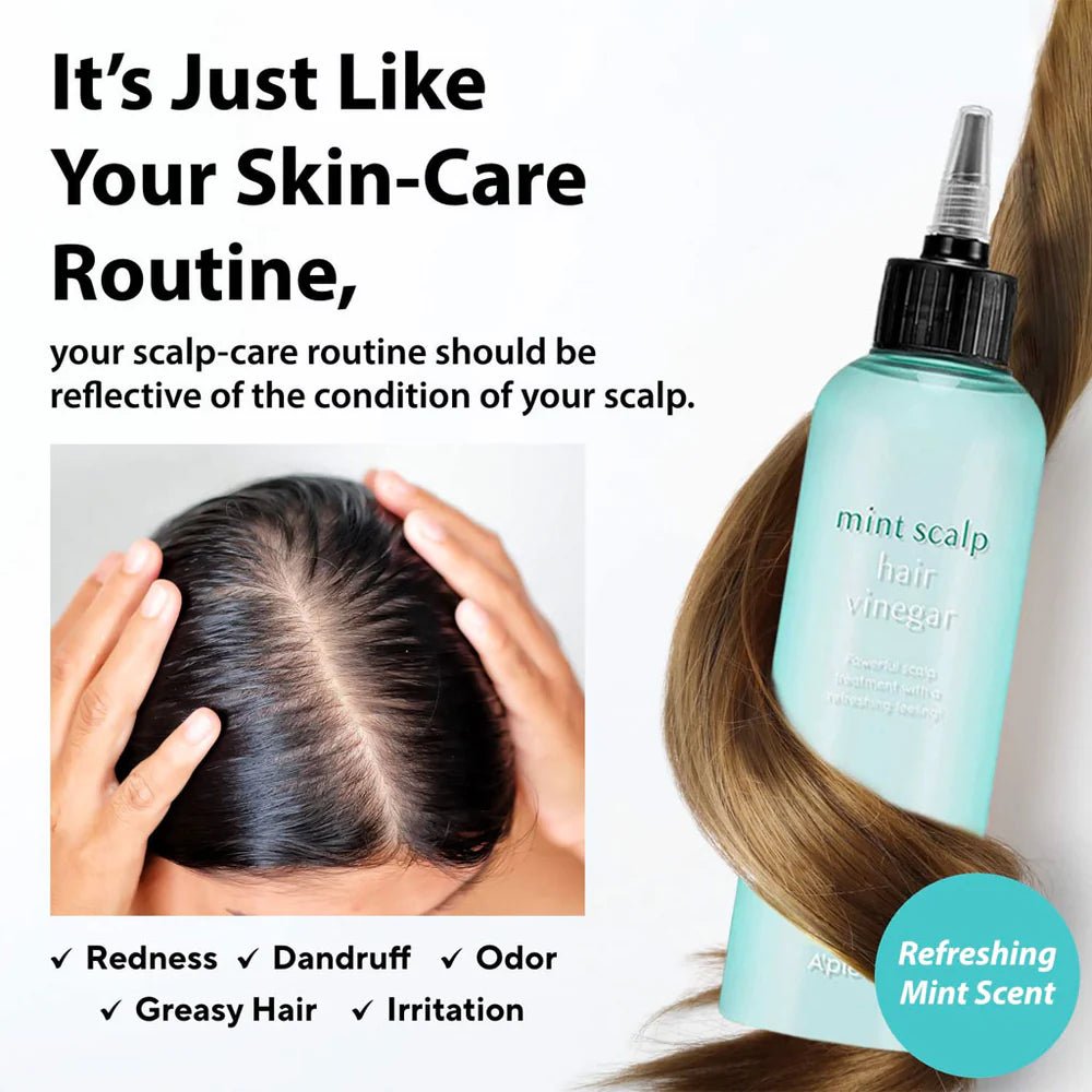 Apieu Mint Scalp Hair Vinegar 200ml - KBOX