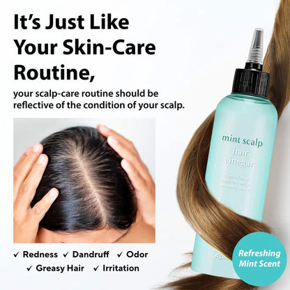 Apieu Mint Scalp Hair Vinegar 200ml - KBOX