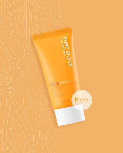 Apieu Pure Block Natural Daily Sun Cream 50ml SPF 50+ PA++++ - KBOX