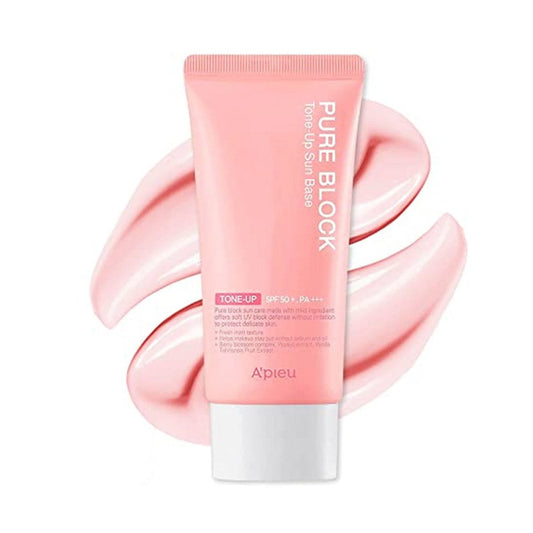 Apieu pure block tone - up sun base spf50+/pa+++ - KBOX