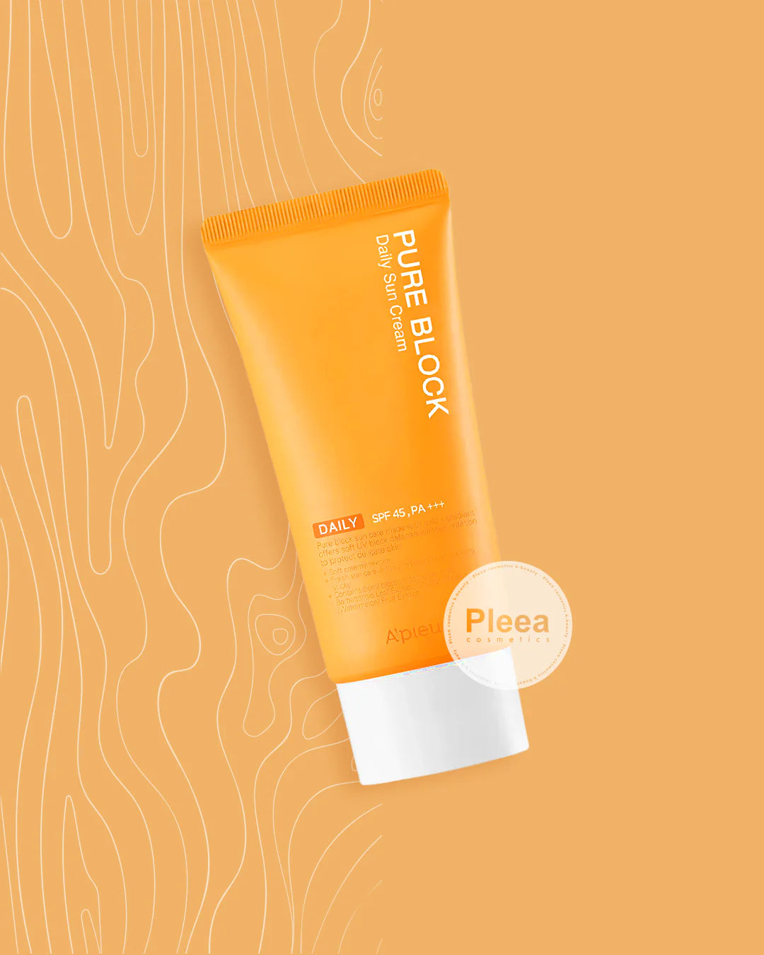 Apieu Pure Block Natural Daily Sun Cream 50ml SPF 50+ PA++++