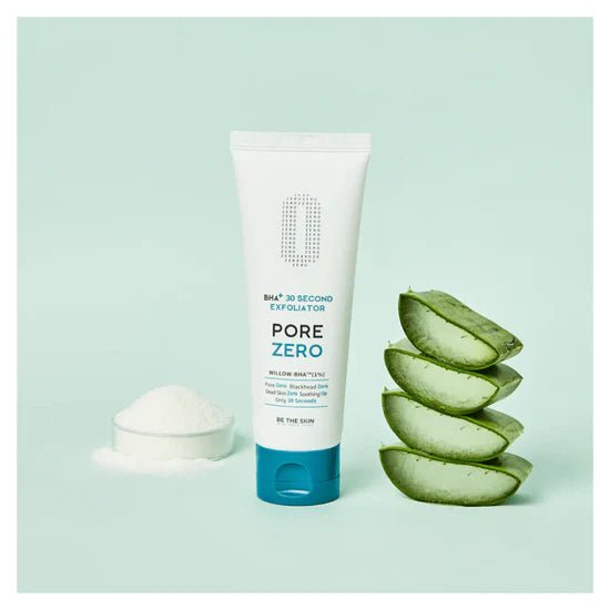 Be The Skin bha+ pore zero 30 second exfoliator 100g - KBOX