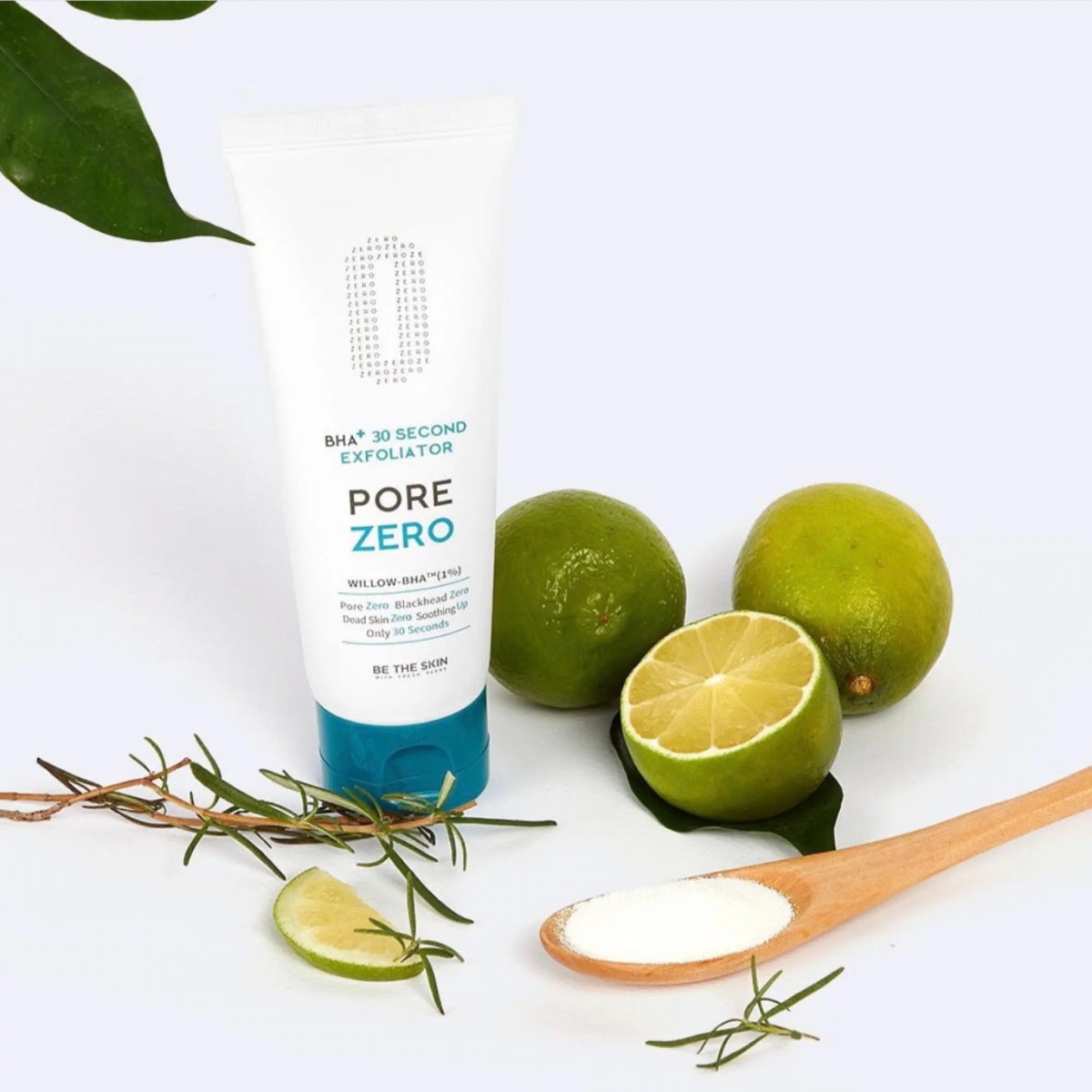 Be The Skin bha+ pore zero 30 second exfoliator 100g - KBOX
