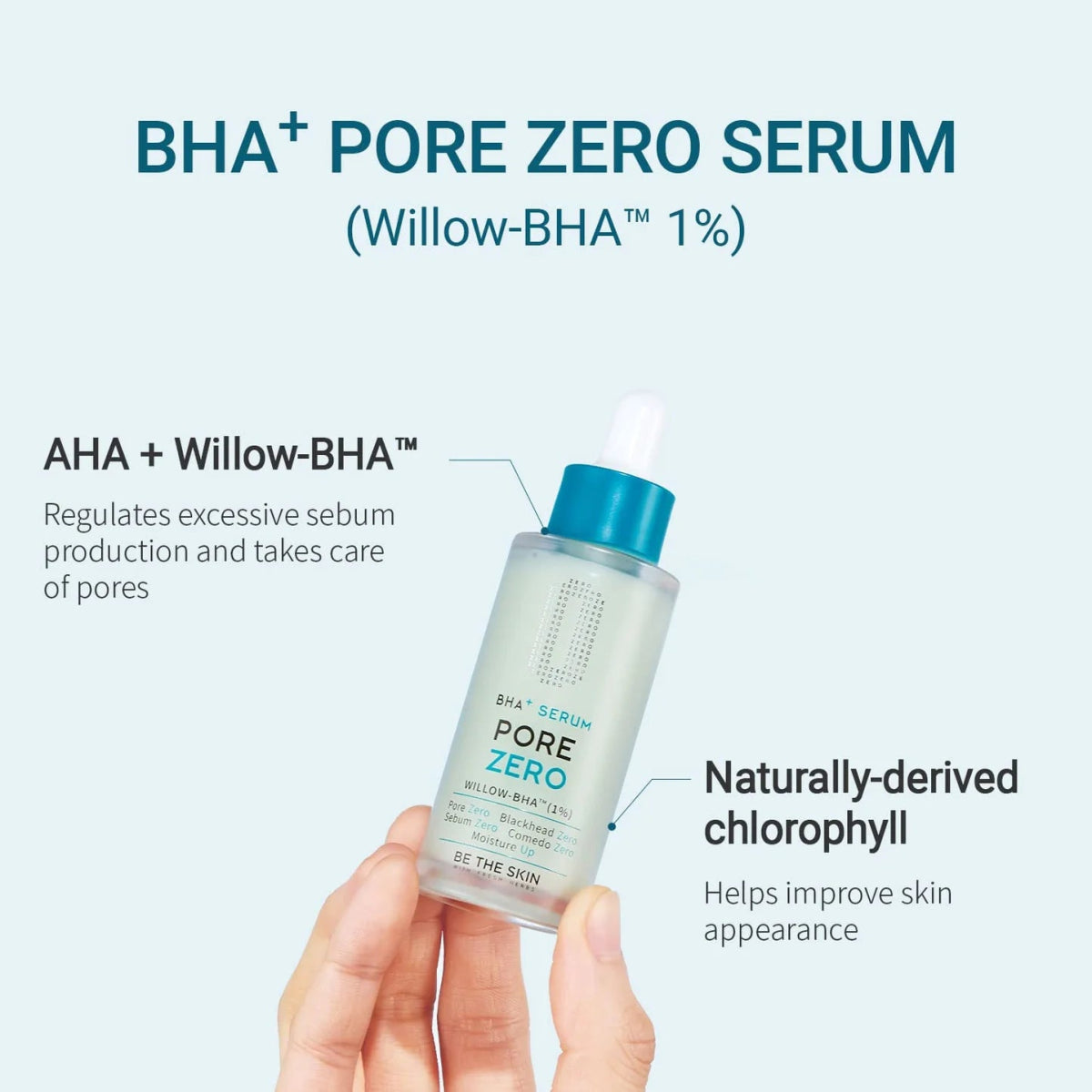 Be The Skin BHA+ PORE ZERO Serum 30ml - KBOX