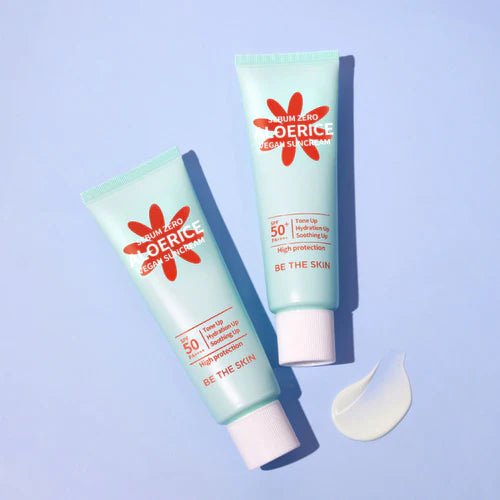 Be The Skin sebum zero aloerice vegan sun cream 50ml spf 50+ pa++++ - KBOX