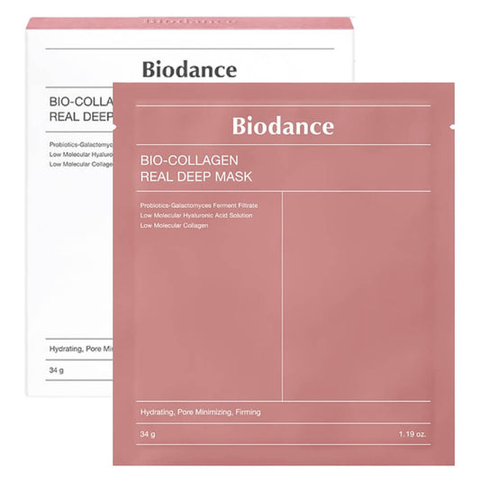 Biodance Bio - Collagen Real Deep Mask Mascarilla Hidratante con Colágeno para una Piel Firme y Jugosa - KBOX