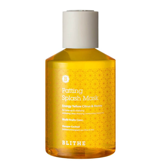 Blithe Patting Splash Mask Energy Yellow Citrus & Honey – Mascarilla Exfoliante y Hidratante en 15 Segundos - KBOX