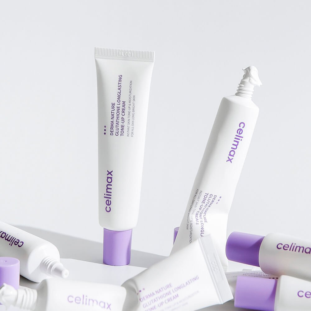 Celimax Derma Nature Glutathione Longlasting Tone - Up Cream 35ml - KBOX