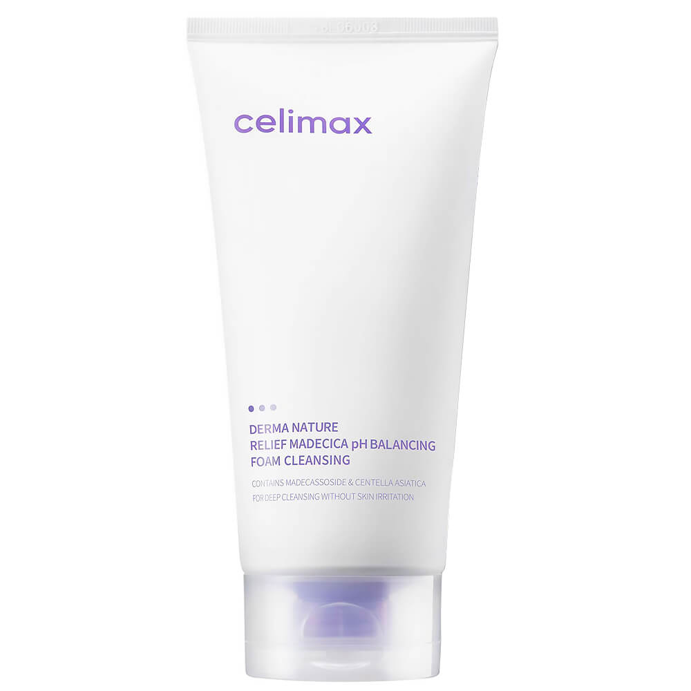 Celimax Derma Nature Relief Madecica pH Balancing Foam Cleansing 150 ml - KBOX