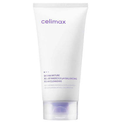 Celimax Derma Nature Relief Madecica pH Balancing Foam Cleansing 150 ml - KBOX