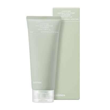Celimax Ji Woo Gae Cica BHA Acne Foam Cleansing - KBOX
