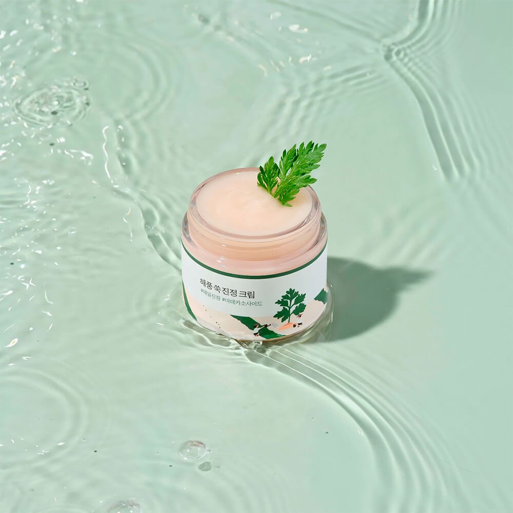 Crema Calmante Round Lab Mugwort Calming Cream - KBOX