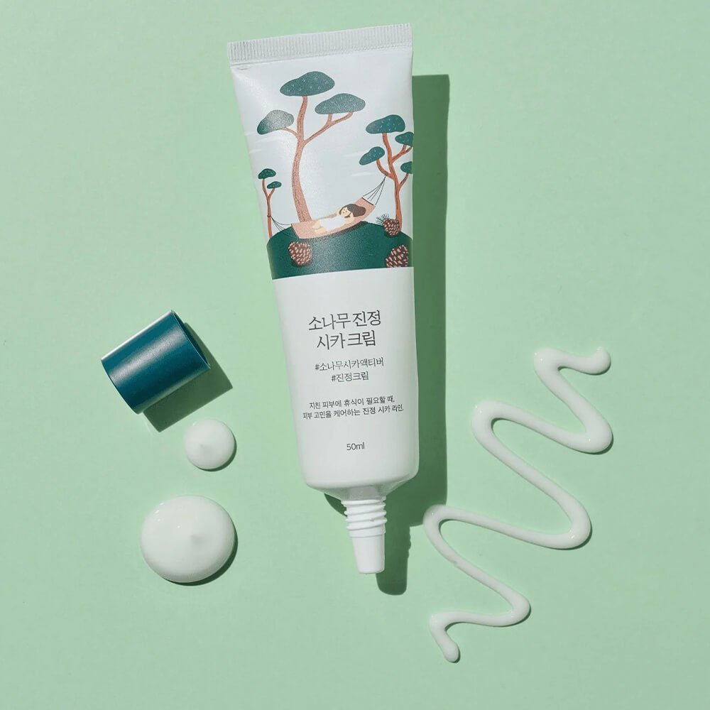 Crema Calmante Round Lab Pine Calming Cica Cream - KBOX