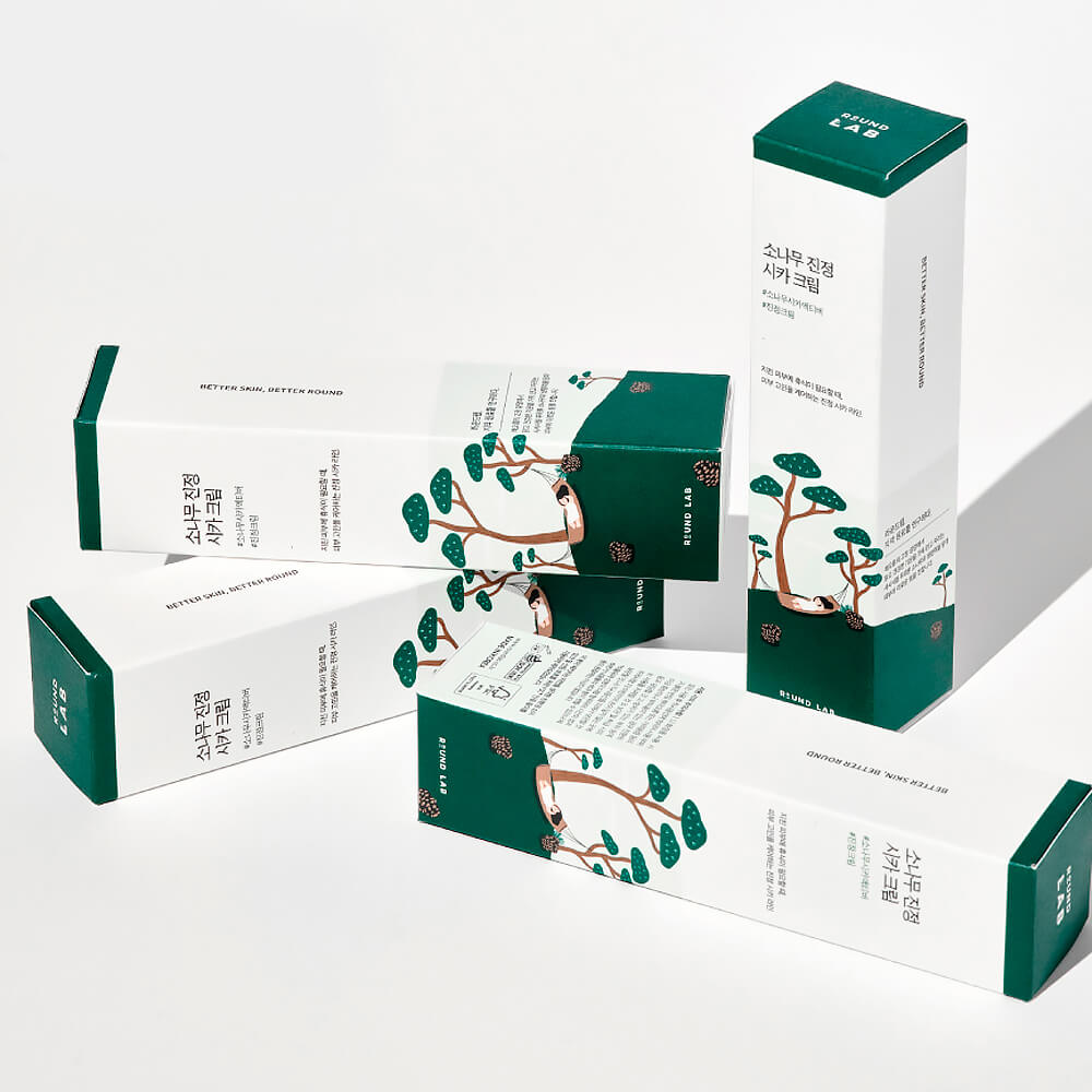 Crema Calmante Round Lab Pine Calming Cica Cream - KBOX