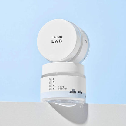 Crema Hidratante con Ceramidas y Agua de Mar Round Lab 1025 Dokdo Cream - KBOX