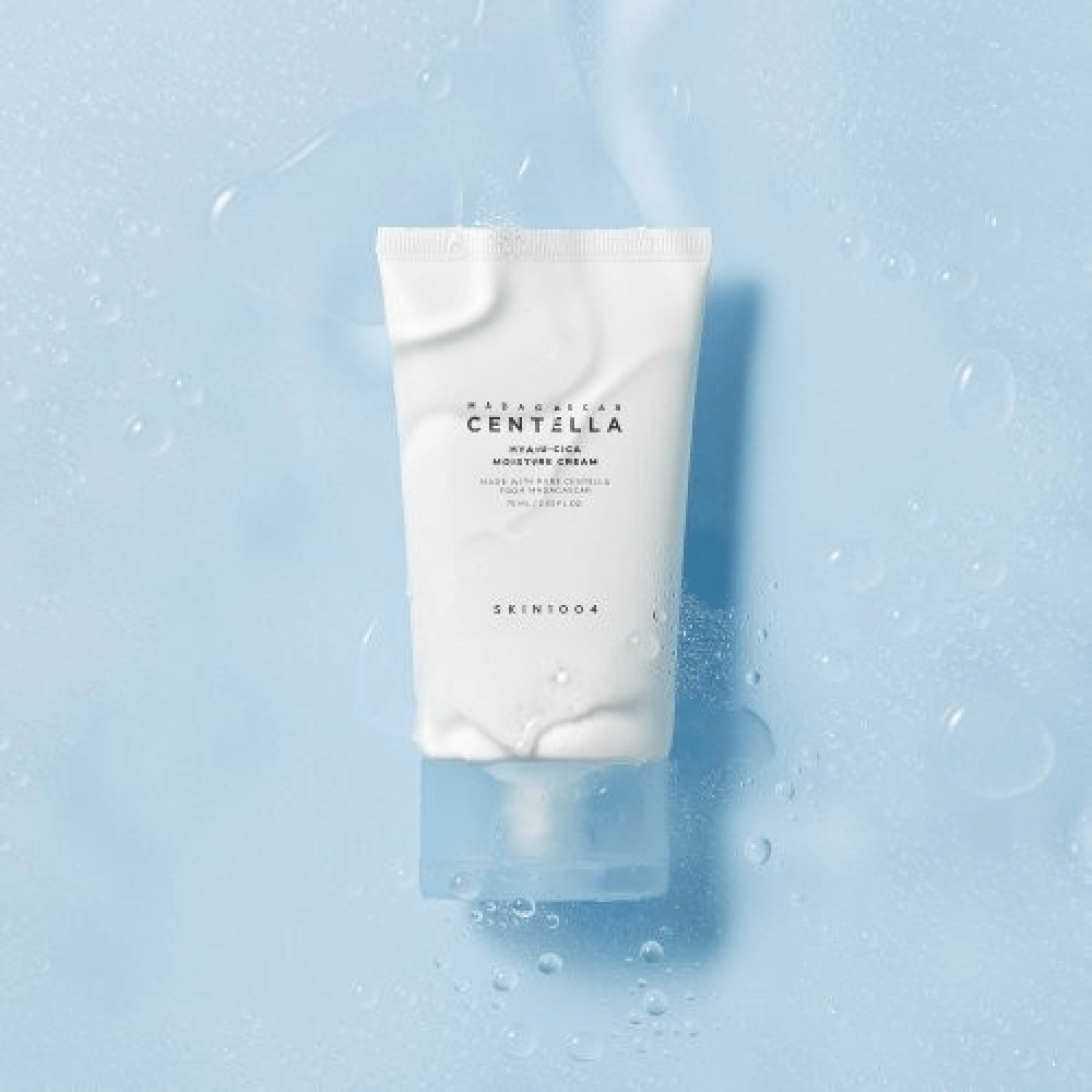 Crema hidratante con efecto calmante SKIN1004 Madagascar Centella Hyalu - Cica Moisture Cream - KBOX