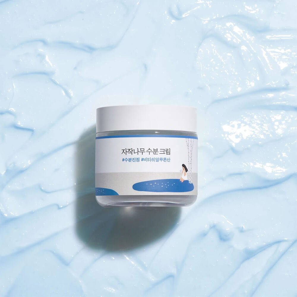 Crema Hidratante para Piel Sensible con Savia de Abedul Round Lab Birch Juice Moisturizing Cream - KBOX