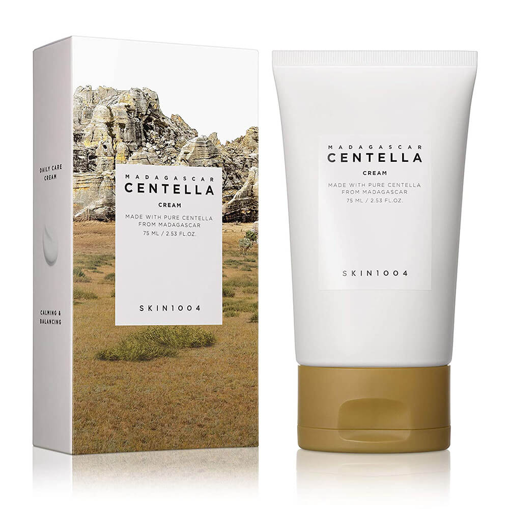 Crema nutritiva con centella asiática SKIN1004 Madagascar Centella Cream - KBOX