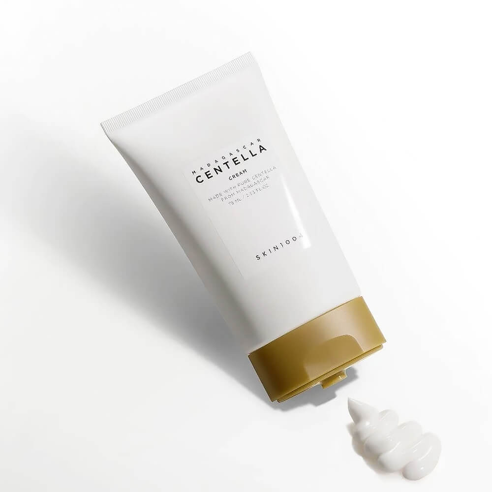 Crema nutritiva con centella asiática SKIN1004 Madagascar Centella Cream - KBOX