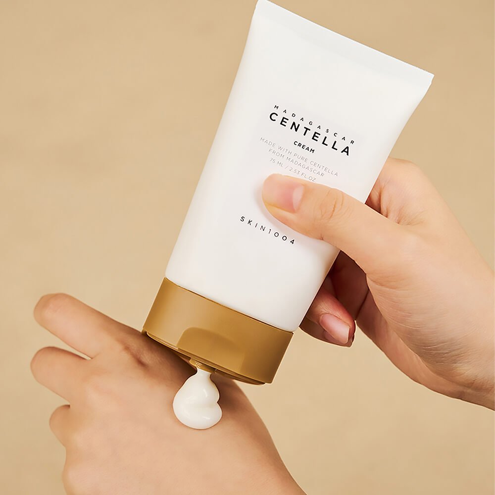 Crema nutritiva con centella asiática SKIN1004 Madagascar Centella Cream - KBOX