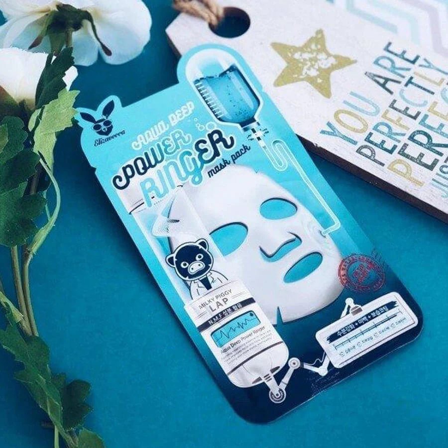 Elizavecca aqua deep power ringer mask pack - KBOX