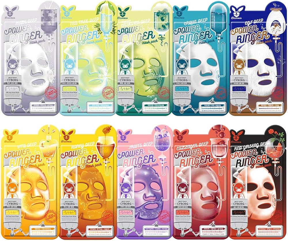 Elizavecca aqua deep power ringer mask pack - KBOX