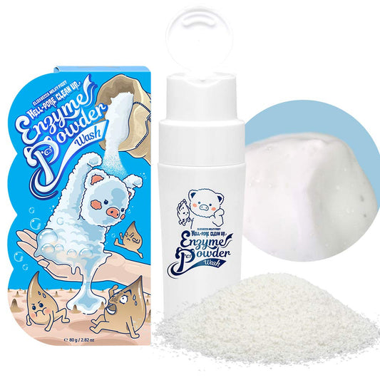 Elizavecca MILKY PIGGY HELL - PORE CLEAN UP Enzyme Powder Wash 80g - KBOX