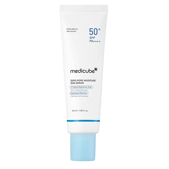 Medicube zero pore moisture sun serum spf 50+ pa++++ 50ml