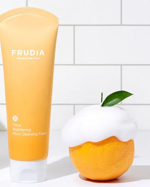 Frudia Citrus Brightening Micro Cleansing Foam 145ml - KBOX