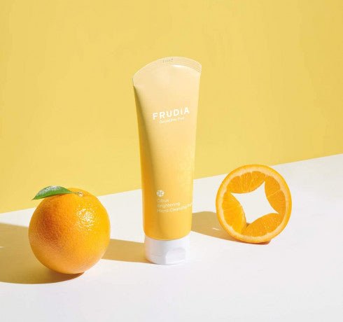 Frudia Citrus Brightening Micro Cleansing Foam 145ml - KBOX