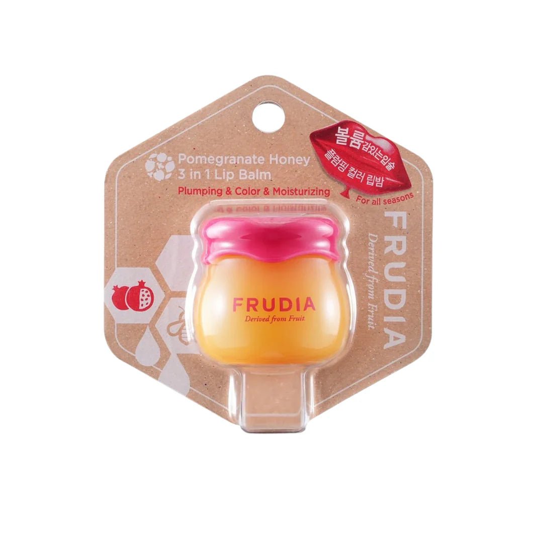 Frudia Pomegranate Honey 3in1 Lip Balm 10ml - KBOX