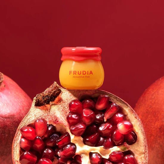 Frudia Pomegranate Honey 3in1 Lip Balm 10ml - KBOX