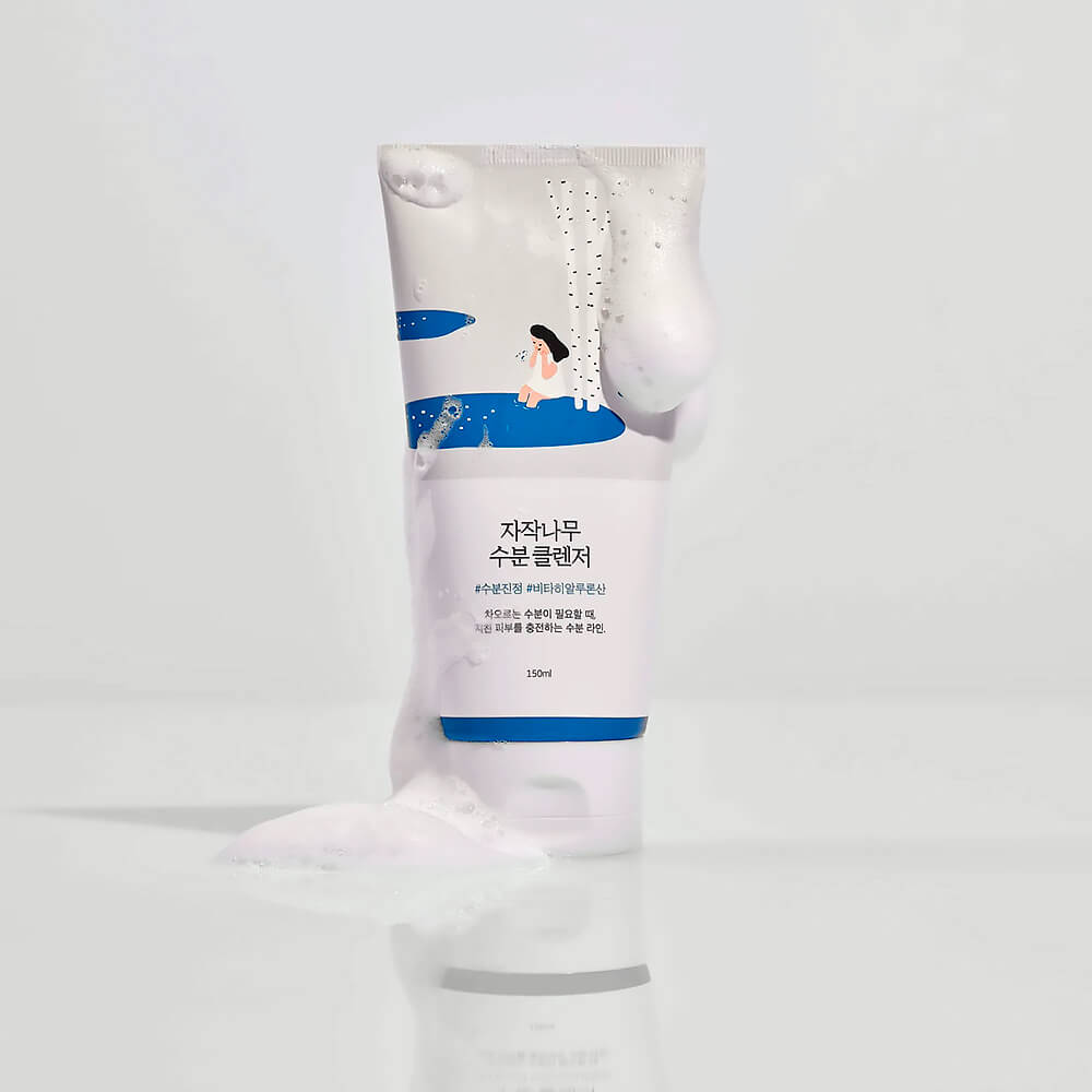 Gel hidratante para lavar con savia de abedul Round Lab Birch Juice Moisturizing Cleanser - KBOX
