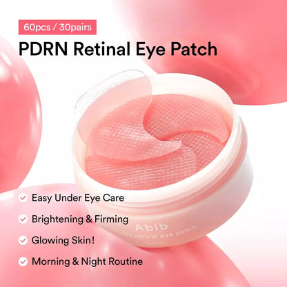 Abib pdrn retinal eye patch glow jelly 84g(60ea 30pairs)