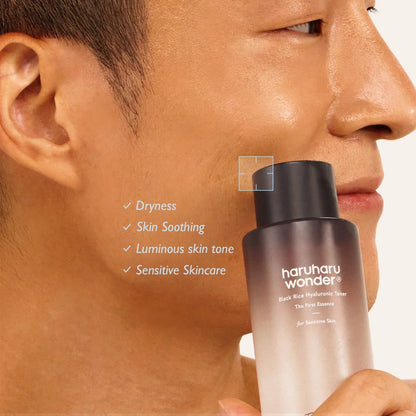 Haruharu wonder black rice hyaluronic toner 150ml for sensitive skin - KBOX