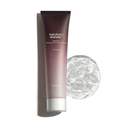 Haruharu Wonder Black Rice Moisture 5.5 Soft Cleansing Gel 100ml - KBOX