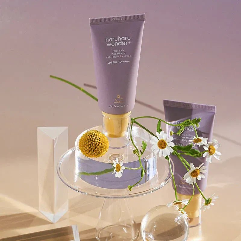 Haruharu wonder Black Rice Pure Mineral Relief Daily Sunscreen 50ml - KBOX