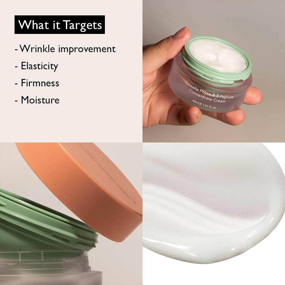 Haruharu Wonder Centella Phyto & 5 Peptide Concentrate Cream 30ml - KBOX