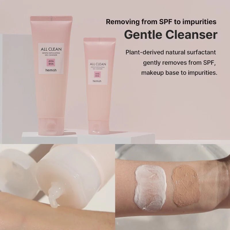 Heimish All Clean Gentle Exfoliating Gel Cleanser 130ml - KBOX