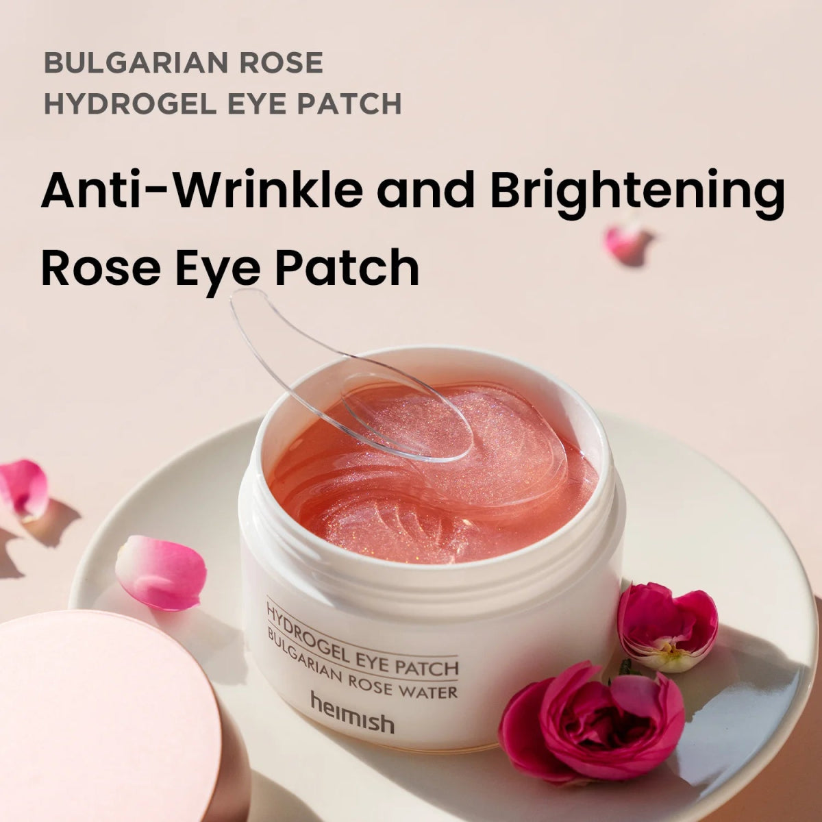 Heimish Bulgarian Rose Hydrogel Eye Patch 60ea - KBOX