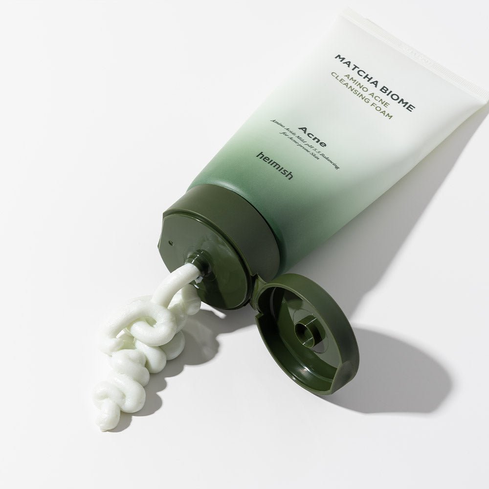 Heimish matcha biome amino acne cleansing foam 150ml - KBOX