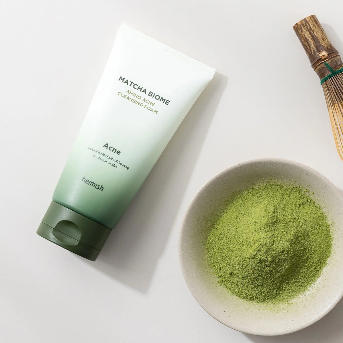 Heimish matcha biome amino acne cleansing foam 150ml - KBOX