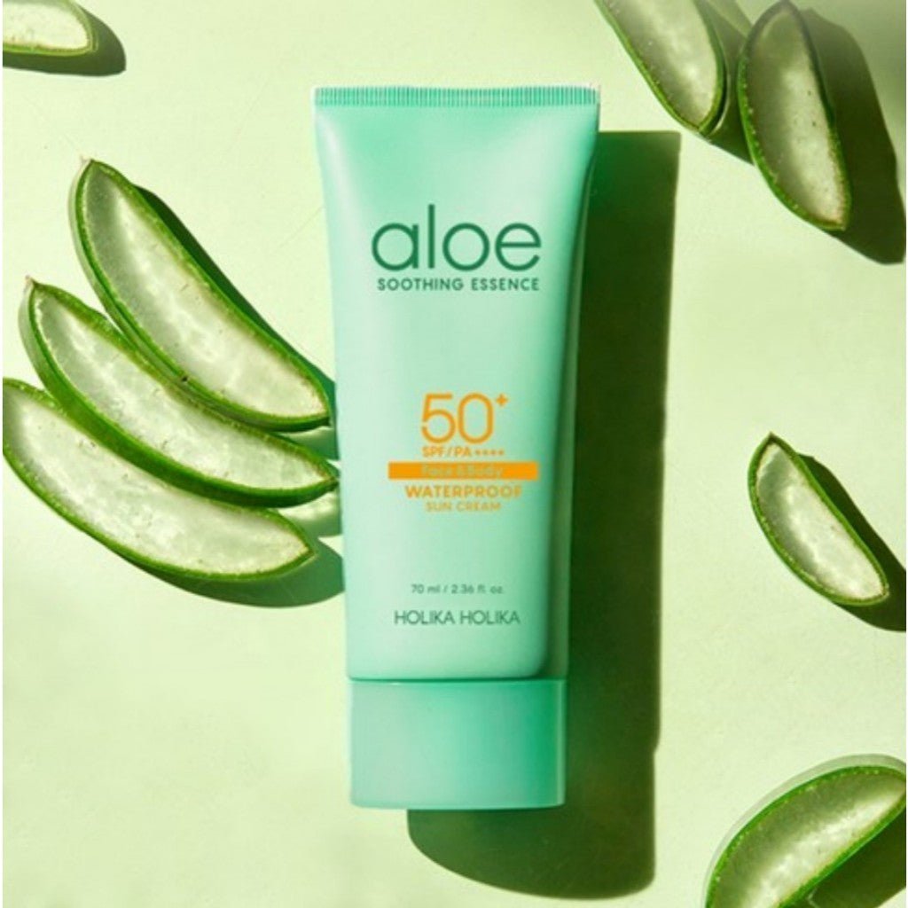 Holika Holika Aloe Waterproof Sun Cream SPF50+ PA++++ - KBOX