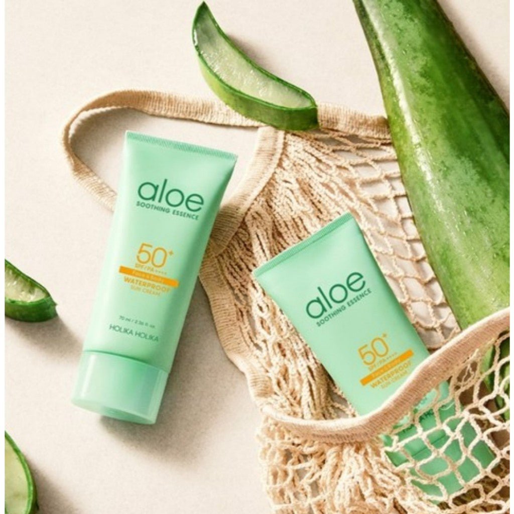 Holika Holika Aloe Waterproof Sun Cream SPF50+ PA++++ - KBOX