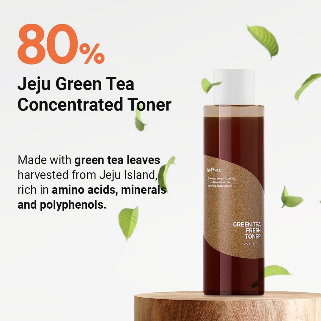 ISNTREE green tea fresh toner 200ml - KBOX